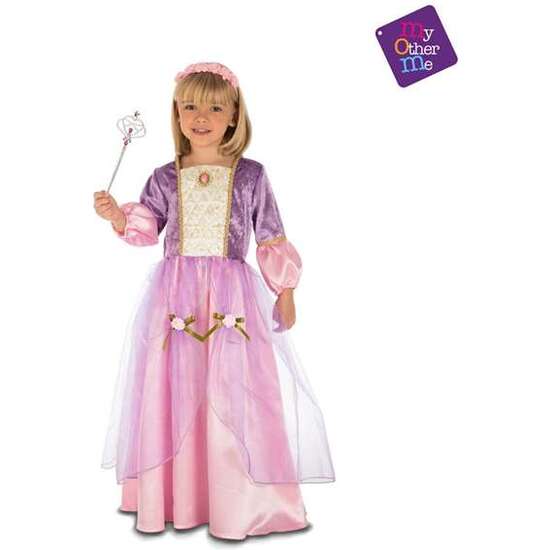 DISFRAZ PRINCESA MORADA TALLA 7-9 Y image 1