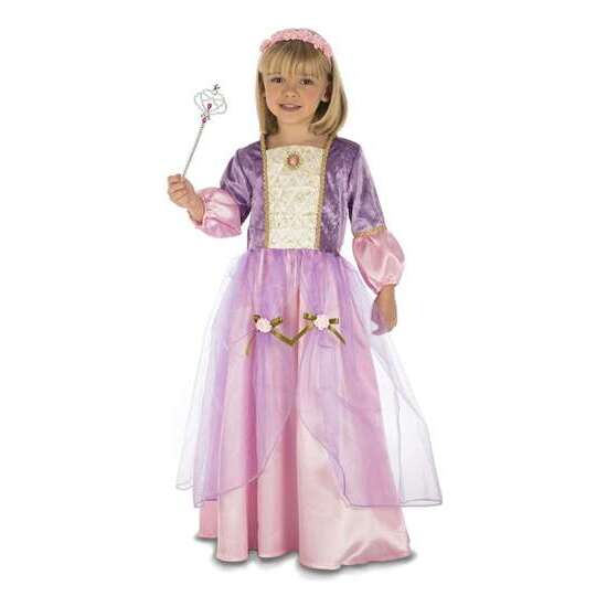 DISFRAZ PRINCESA MORADA TALLA 7-9 Y image 2