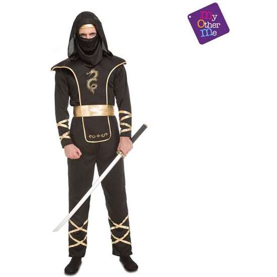 DISFRAZ BLACK NINJA TALLA S image 1