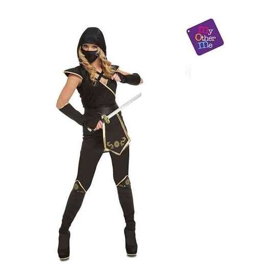 DISFRAZ BLACK NINJA TALLA M-L image 1