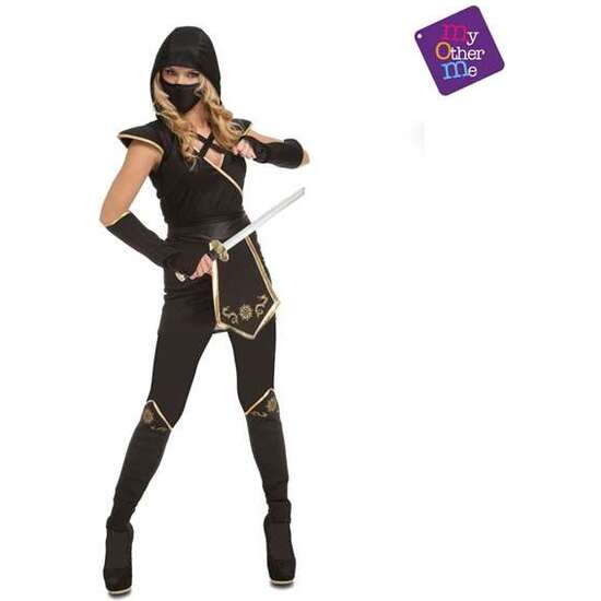 DISFRAZ BLACK NINJA TALLA M-L image 2