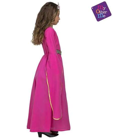 DISFRAZ PRINCESA MEDIEVAL ROSA TALLA 5-6 Y image 2