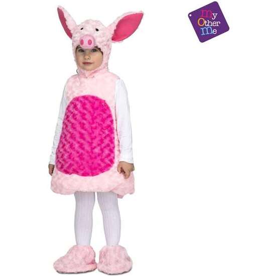 DISFRAZ CERDITO PELUCHE TALLA 5-6 Y image 0