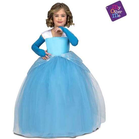 DISFRAZ PRINCESA TUTÚ AZUL TALLA 7-9 Y image 0