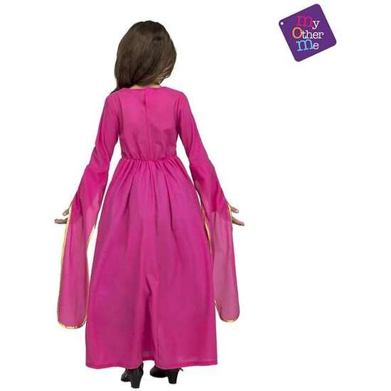 DISFRAZ PRINCESA MEDIEVAL ROSA TALLA 7-9 Y image 2