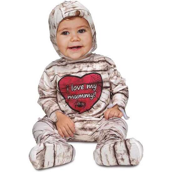 DISFRAZ BEBÉ BABY MUMMY TALLA 12-24 MESES image 0