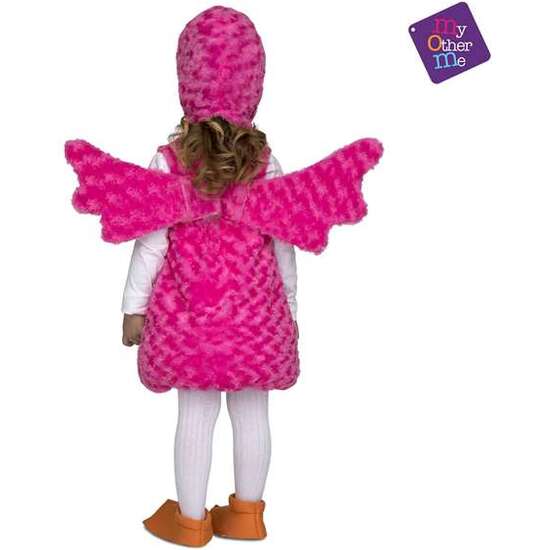 DISFRAZ FLAMENCO PELUCHE TALLA 12-24 M image 2