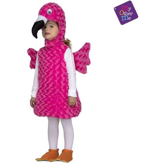DISFRAZ FLAMENCO PELUCHE TALLA 12-24 M image 5