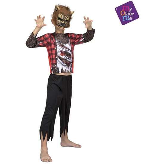 DISFRAZ HOMBRE LOBO 5-6 AÑOS (CAMISETA,PANTALONES Y MÁSCARA) image 0