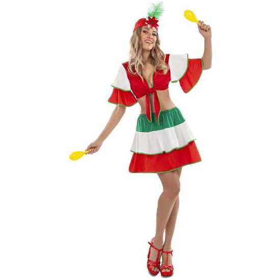 DISFRAZ RUMBERA SEXY TALLA M-L image 1