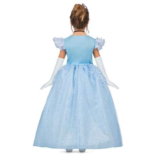 DISFRAZ PRINCESA ZAPATO DE CRISTAL 3-4 Y (VESTIDO, GUANTES Y ENAGUAS) image 1