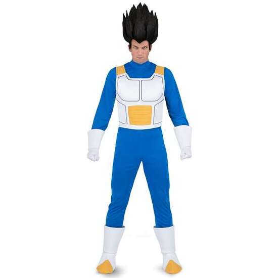 DISFRAZ VEGETA M (CAMISETA, CHALECO, PANTALÓN, GUANTES Y CUBREBOTAS) image 0