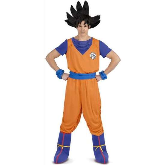 DISFRAZ GOKU L (CAMISETA, FAJÍN, PANTALÓN, CUBREBOTAS, Y BRAZALETES ) image 0