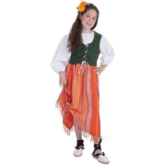 DISFRAZ INFANTIL BODEGUERA TALLA 4 (9-11 AÑOS) image 0