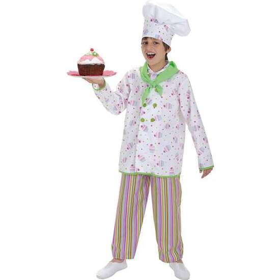 DISFRAZ INFANTIL PASTELERO TALLA 1 (3-5 AÑOS) image 0