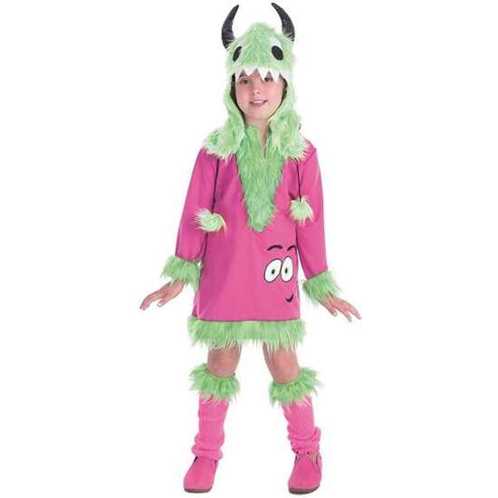 DISFRAZ INFANTIL MONSTER VERDE MIMOSA T-4 9-11 AÑOS image 0
