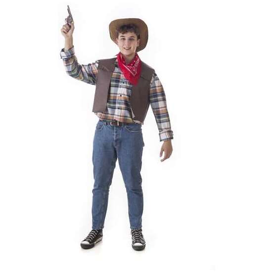 DISFRAZ ADULTO PISTOLERO CHALECO TALLA XL TALLA XL image 0