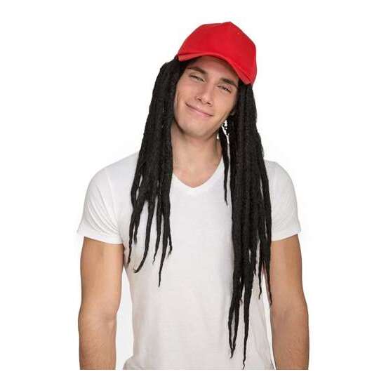 PELUCA DE RASTAS CON GORRA image 0