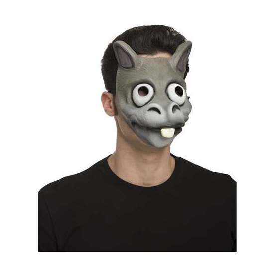 MÁSCARA DE BURRO LÁTEX TALLA ÚNICA image 1