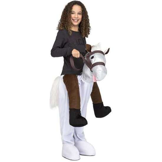 DISFRAZ INFANTIL CABALLO A HOMBROS TALLA UNICA image 0