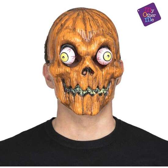 1/2 PUMPKIN PVC MASK image 0