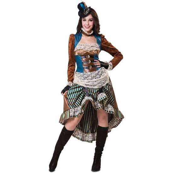 DISFRAZ STEAMPUNK GIRL TALLA S image 0