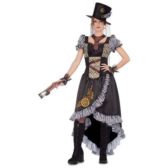 DISFRAZ LADY STEAMPUNK TALLA S image 0