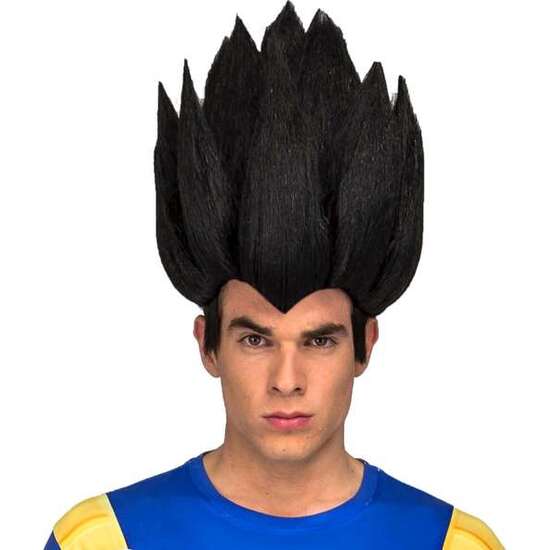 PELUCA ADULTO VEGETA TALLA ÚNICA image 0