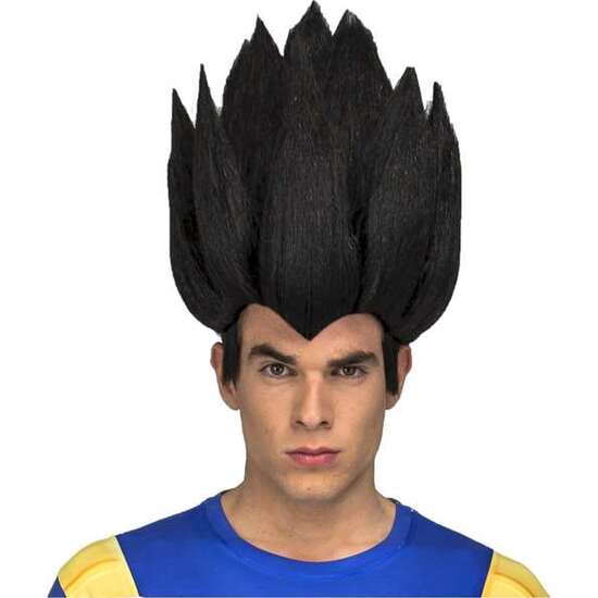 PELUCA ADULTO VEGETA TALLA ÚNICA image 1