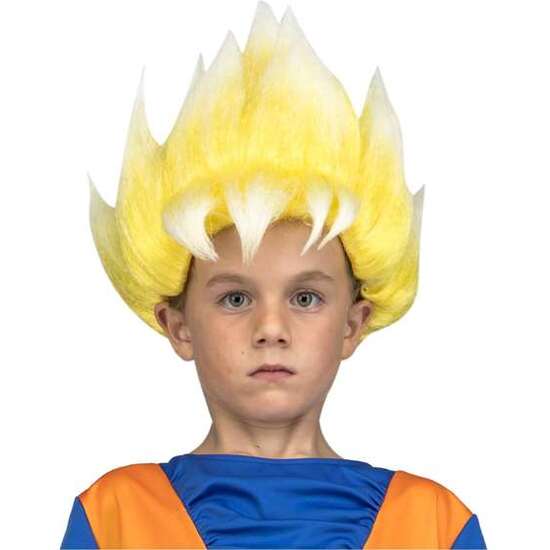 PELUCA INFANTIL SAYAN GOKU TALLA ÚNICA image 1