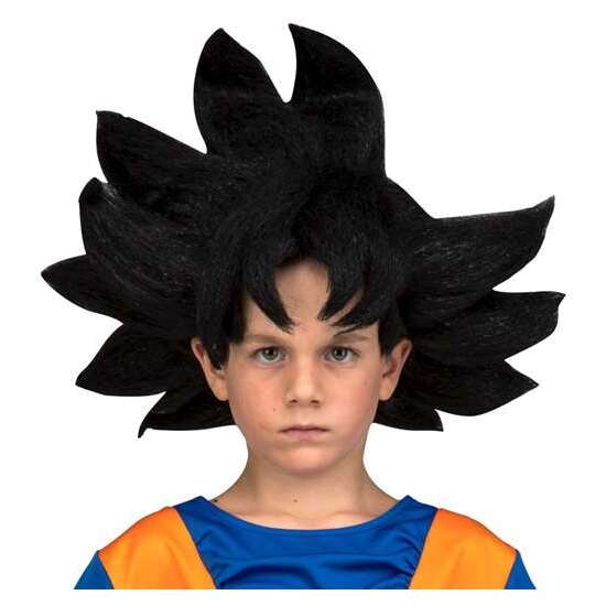 PELUCA GOKU INFANTIL TALLA ÚNICA image 0