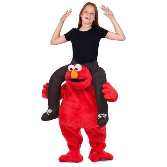 DISFRAZ INFANTIL ELMO A HOMBROS TALLA UNICA image 0