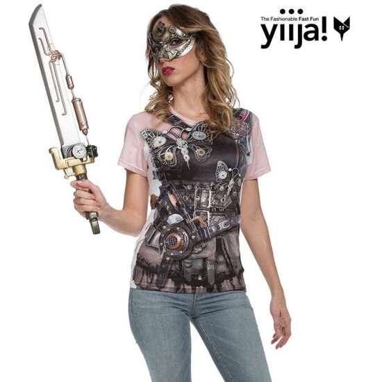 DISFRAZ STEAMPUNK LADY L (T-SHIRT) image 0