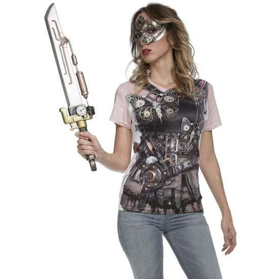 DISFRAZ STEAMPUNK LADY L (T-SHIRT) image 1