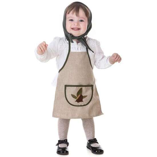 CASTAÑERA BEIGE HOJAS-CASTAÑA TALLA 1-2AÑOS image 0