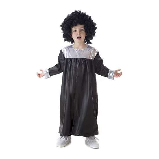 DISFRAZ INFANTIL GOSPEL PLATA T-5 11-13 AÑOS image 0