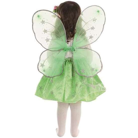 DISFRAZ INFANTIL MARIPOSA VERDE SET 3-6 AÑOS image 1