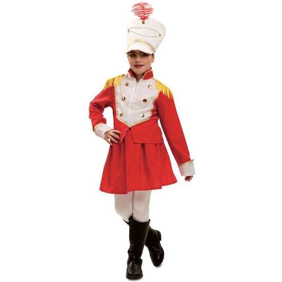 DISFRAZ MAJORETTE 3-4 AÑOS (SOMBRERO, CHAQUETA Y FALDA) image 1