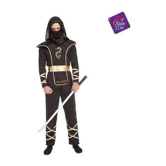 DISFRAZ BLACK NINJA TALLA M-L image 1