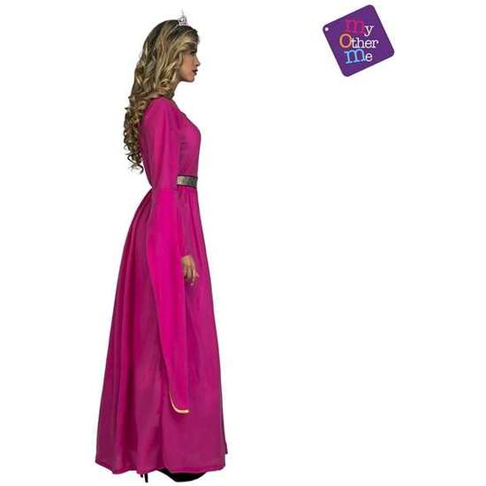 DISFRAZ PRINCESA MEDIEVAL ROSA TALLA M-L image 3