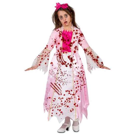 DISFRAZ PRINCESA SANGRIENTA 7-9 AÑOS (DIADEMA Y VESTIDO.) image 0