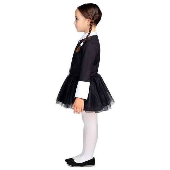 DISFRAZ (VESTIDO) NIÑA SINIESTRA TALLA 7-9 AÑOS image 2