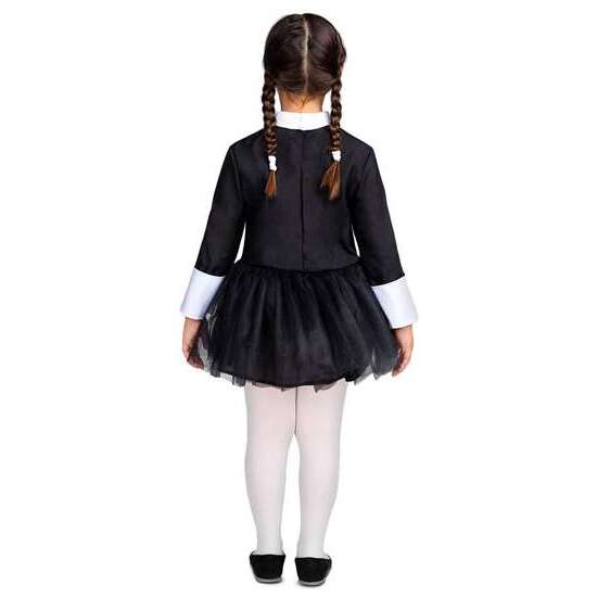 DISFRAZ (VESTIDO) NIÑA SINIESTRA TALLA 10-12 AÑOS image 2