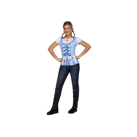DISFRAZ BLUE OKTOBERFEST LADY L (T-SHIRT) image 0