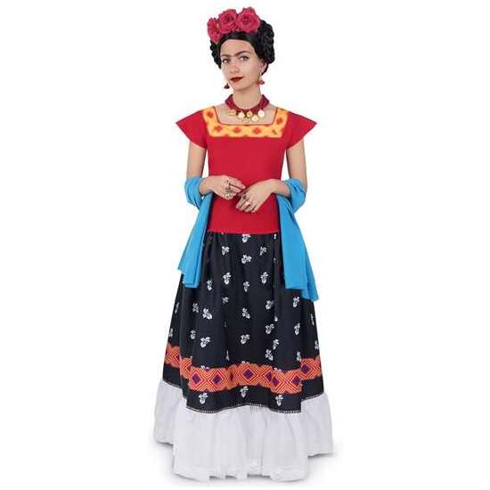 DISFRAZ ADULTO FRIDA KAHLO TALLA M-L image 0