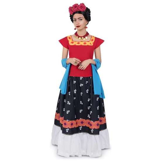 DISFRAZ ADULTO FRIDA KAHLO TALLA XL image 0