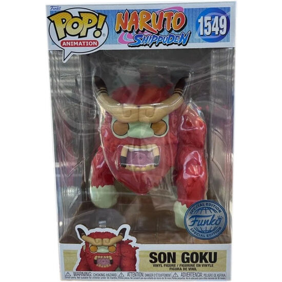 FIGURA POP NARUTO SHIPPUDEN SON GOKU EXCLUSIVE 25CM image 0