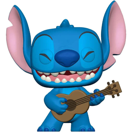 FIGURA POP DISNEY STITCH UKELELE EXCLUSIVE 25CM image 0