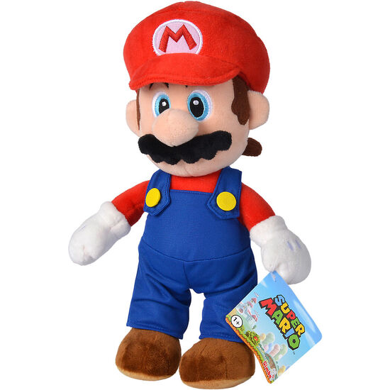 PELUCHE MARIO SUPER MARIO BROS 30CM image 0