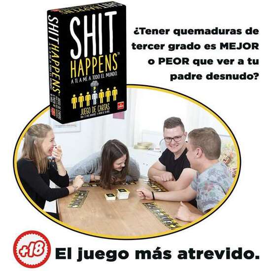 JUEGO DE CARTAS SHIT HAPPENS. A TI A MI. A TODO EL MUNDO. image 3